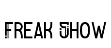 Freak Show Font Image