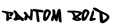 Fantom Bold Font Image