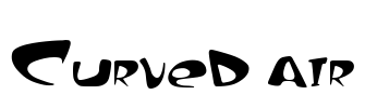 Curved air Font Image