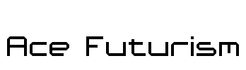 Ace Futurism Font Image