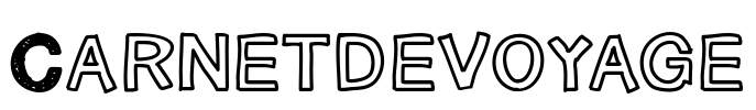 Carnetdevoyage Font Image