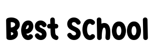 Best School Font Image