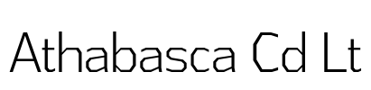 Athabasca Cd Lt Font Image