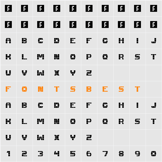 Fast Money Character Map