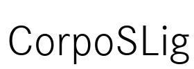 CorpoSLig Font Image