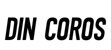 DIN COROS Font Image