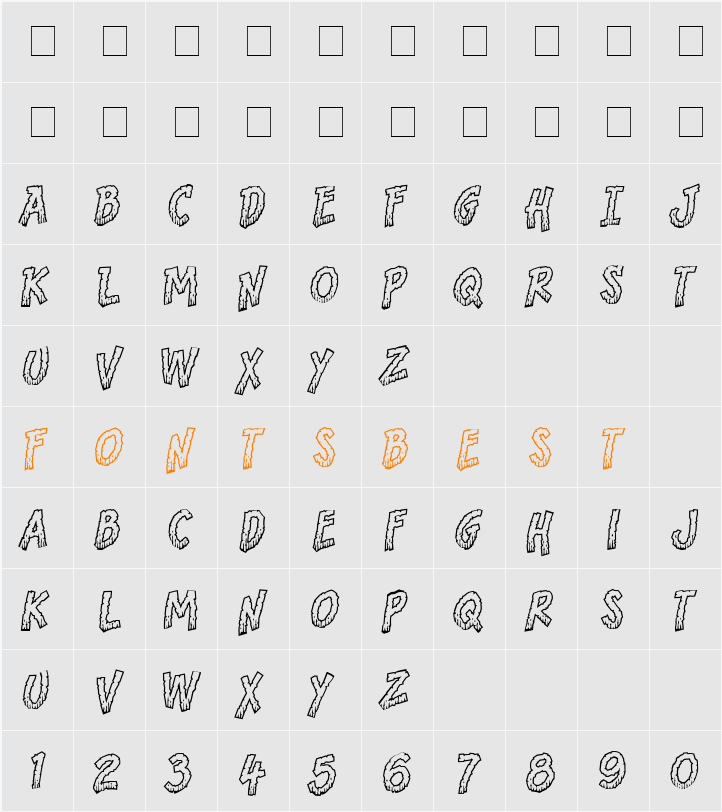 CC Bronto Burger Character Map