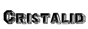 Cristalid Font Image