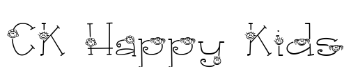 CK Happy Kids Font Image