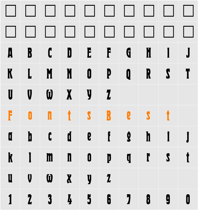 DG_Herold Character Map