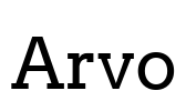 Arvo Font Image