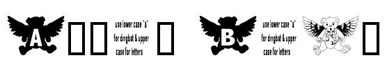 Angel Bear Font Image