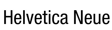 Helvetica Neue Font Image