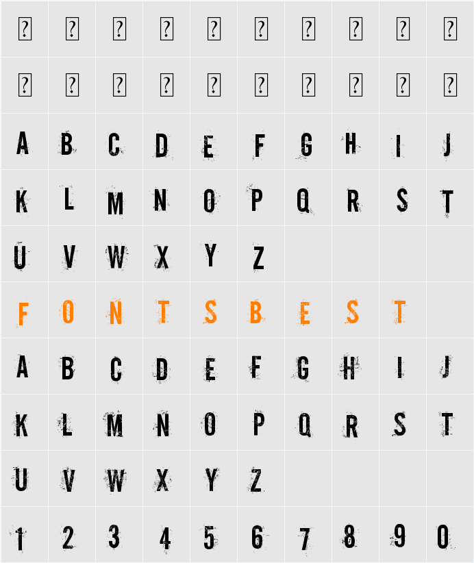 CGF Off-Road Character Map