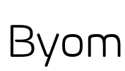 Byom Font Image