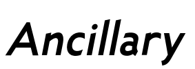 Ancillary Font Image