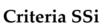 Criteria SSi Font Image