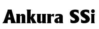 Ankura SSi Font Image