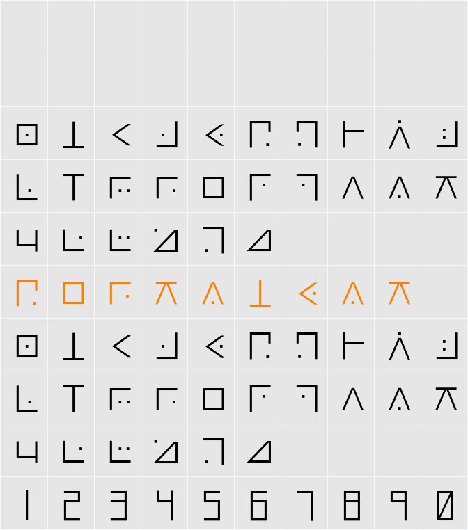 GLT-ごぬんねStroke 330 すこしほそい Character Map