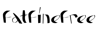 FatFineFree Font Image