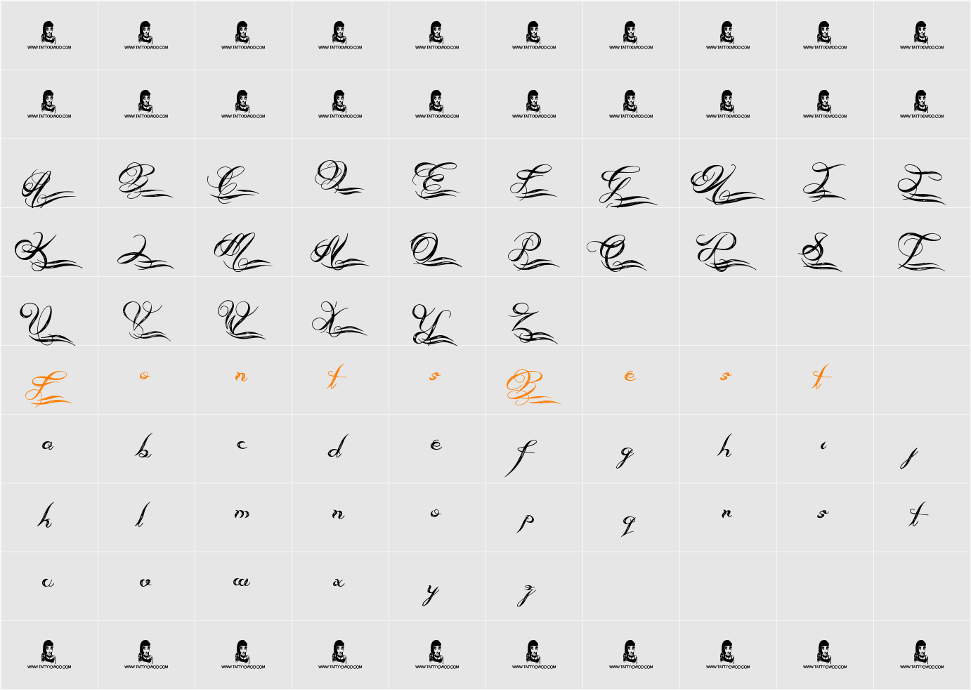 Always Beside You Character Map