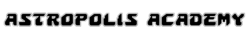 Astropolis Academy Font Image