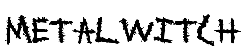 MetalWitch Font Image