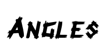 Angles Font Image