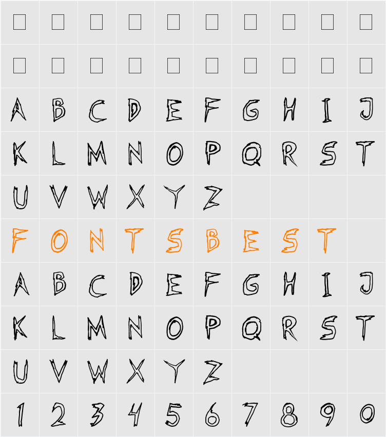 Fearless Coyne Hollow Character Map