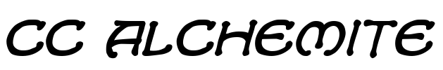 CC Alchemite Font Image