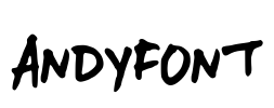 AndyFont Font Image