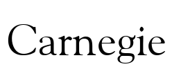 Carnegie Font Image