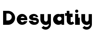 Desyatiy Font Image