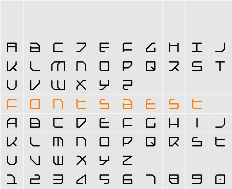 Federapolis Character Map