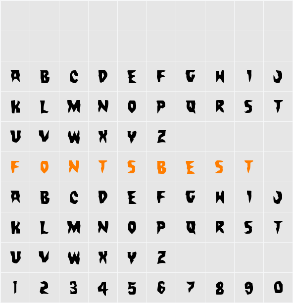 Count Suckula Character Map