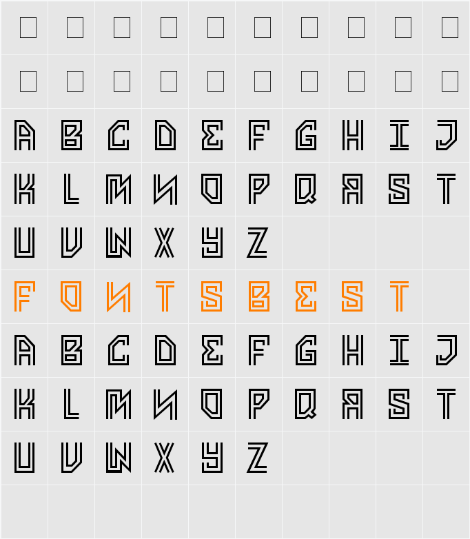 AVENGE ME Character Map