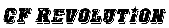 CF Revolution Font Image