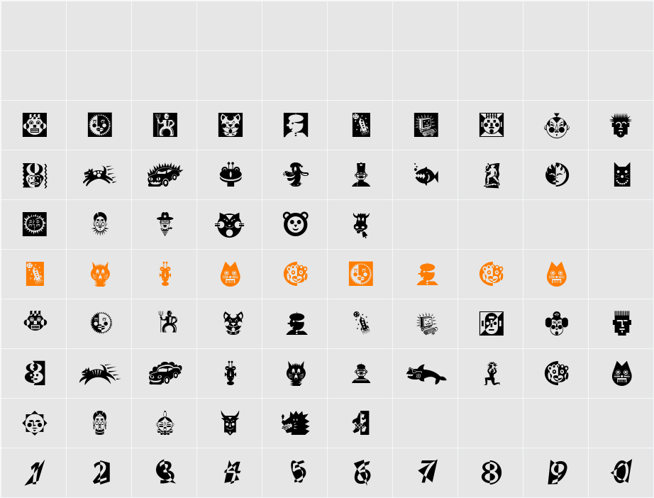 Df Character Map