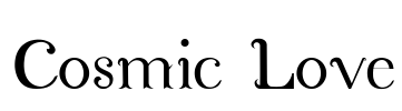 Cosmic Love Font Image