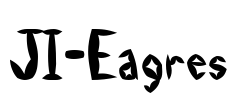 JI-Eagres Font Image