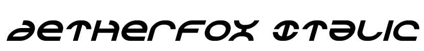 Aetherfox Italic