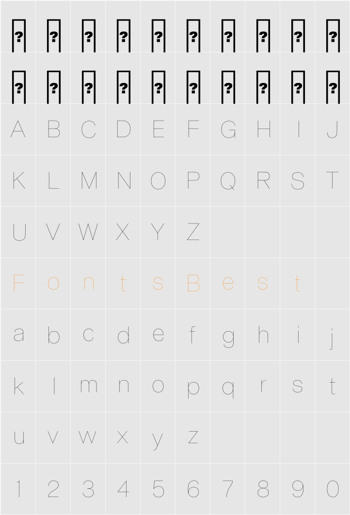 Shapiro 5 Light Fly Character Map