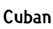 Cuban Font Image