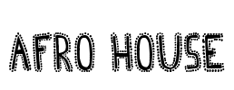 Afro House Font Image