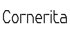 Cornerita Font Image