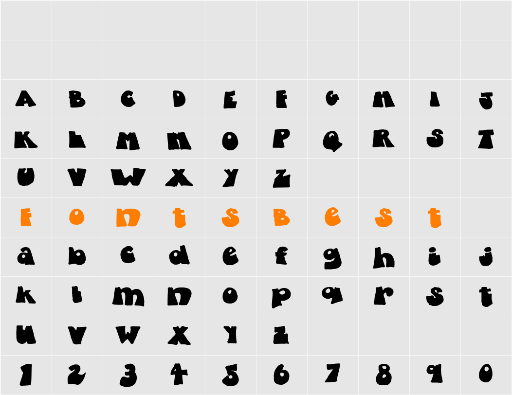 Fatty Character Map