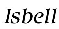 Isbell Font Image