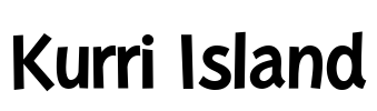 Kurri Island Font Image