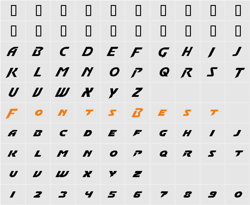 Convoy Character Map