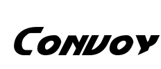 Convoy Font Image